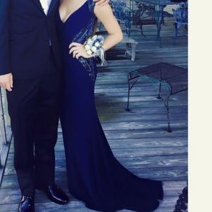 Navy Formal Gown